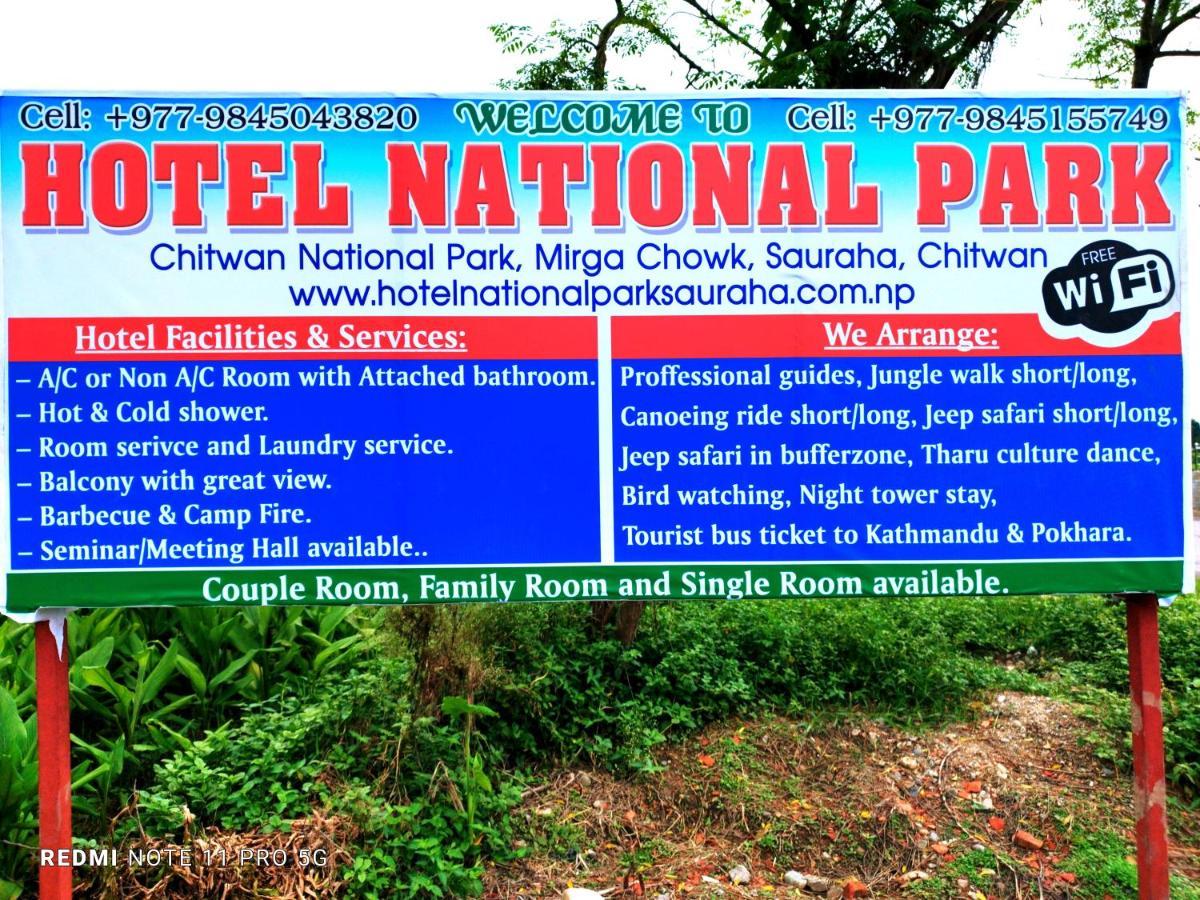 Hotel National Park Sauraha- Homely Stay And Peaceful Location With Jungle Safari Arrangements Exteriör bild